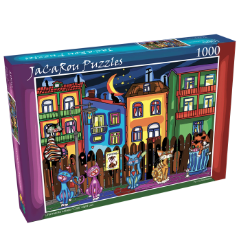 JaCaRou Cats`night out Palapeli 1000 palaa