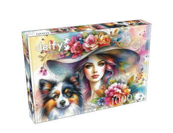 Delfy Chic and Charming palapeli 1000 palaa
