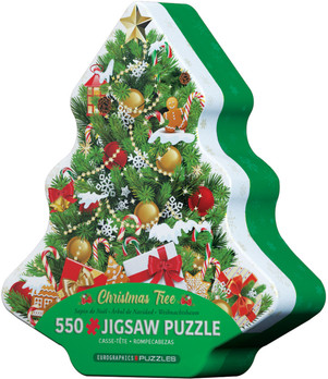 Eurographics Christmas Tree Tin palapeli 550 palaa