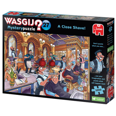 Wasgi Mystery 27 A Close Shave palapeli 1000 palaa