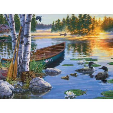 Cobble Hill  Morning on the Lake palapeli 275 palaa