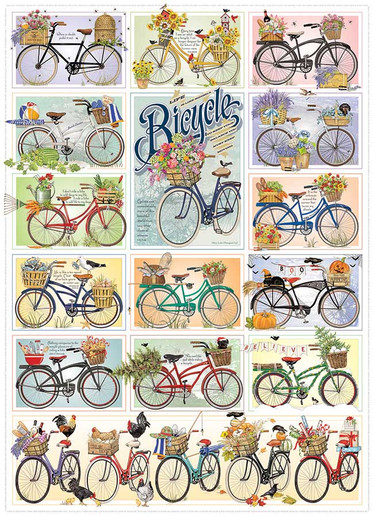 Cobble Hill Bicycles palapeli 1000 palaa