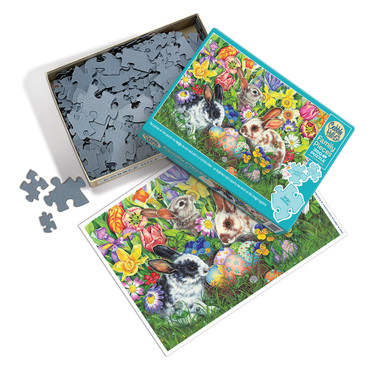 Cobble Hill Easter Bunnies palapeli 350 XXL palaa