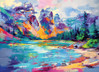 Cobble Hill Mountain Lake palapeli 1000 palaa