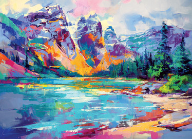 Cobble Hill Mountain Lake palapeli 1000 palaa
