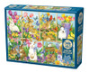 Cobble Hill Tulip Time palapeli 500 XXL palaa