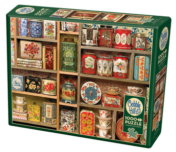 Cobble Hill Vintage Tins palapeli 1000 palaa