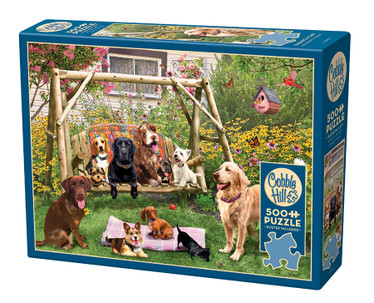 Cobble Hill Doggie Daycare palapeli 500 XXL palaa
