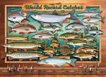 Cobble Hill World Record Catches palapeli 500 XXL palaa