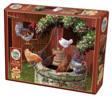Cobble Hill The Chickens are Well palapeli 275 XXL palaa