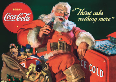 Trefl Coca-Cola: Gifts from Santa Claus palapeli 1000 palaa