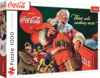 Trefl Coca-Cola: Gifts from Santa Claus palapeli 1000 palaa
