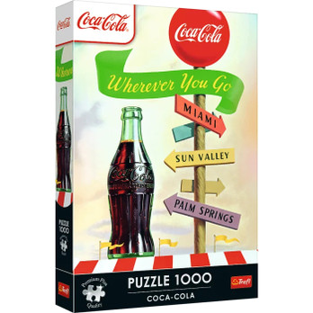 Trefl Coca-Cola - Wherever You Go palapeli 1000 palaa