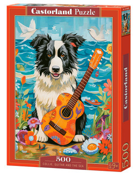 Castorland, Collie Guitar and the Sea palapeli 500 palaa
