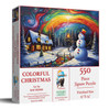 SunsOut Colorful Christmas palapeli 550 palaa