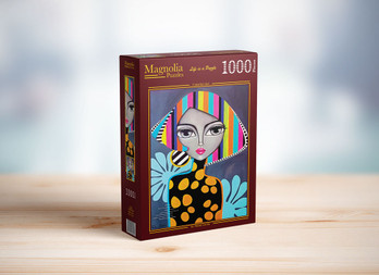 Magnolia Colorful Girl palapelo 1000 palaa