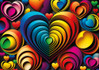 Yazz Colorful Heart palapeli 1000 palaa