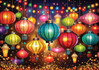  YAZZ Colorful Lights palapeli 1000 palaa