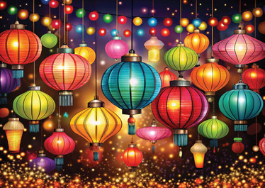  YAZZ Colorful Lights palapeli 1000 palaa