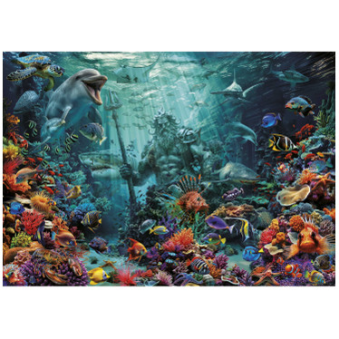 Educa® Coral Reef Poseidon palapeli 1000 palaa