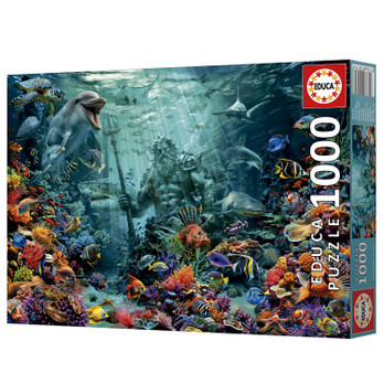 Educa® Coral Reef Poseidon palapeli 1000 palaa