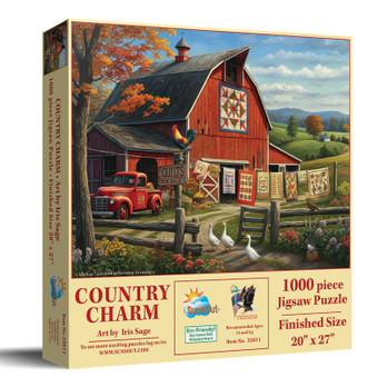 SunsOut Country Charm palapeli 1000 palaa