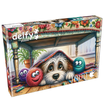 Delfy Courage under cover palapeli 1000 palaa