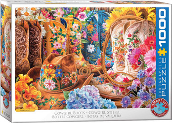 Eurographics Cowgirl Boots by Lars Stewart palapeli 1000 palaa