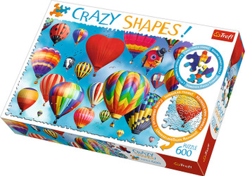 Trefl Grazy Shapes - Colorful Balloons palapeli 600 palaa