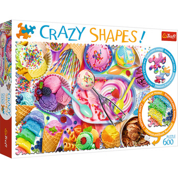 Trefl Crazy Shapes - Sweet Dream palapeli 600 palaa