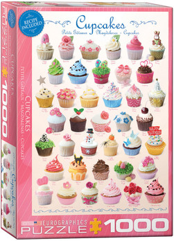 Eurographics Cupcakes palapeli 1000 palaa