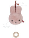 Miffy fluffy soittorasia pinkki