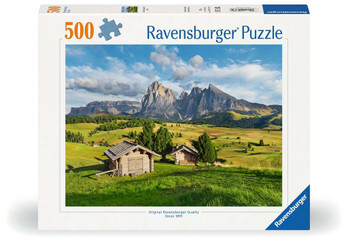 Ravensburger Dolomitenidyll of Siusi palapeli 500 palaa