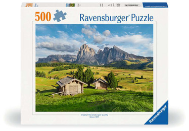 Ravensburger Dolomitenidyll of Siusi palapeli 500 palaa