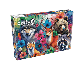 Delty Echoes of wilderness palapeli 1000 palaa