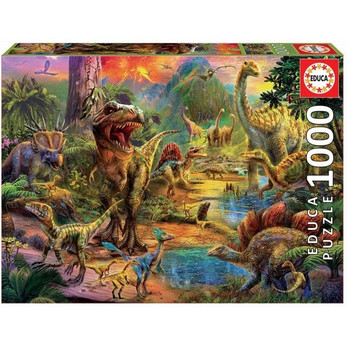 Educa Land of Dinosaurs palapeli 1000 palaa