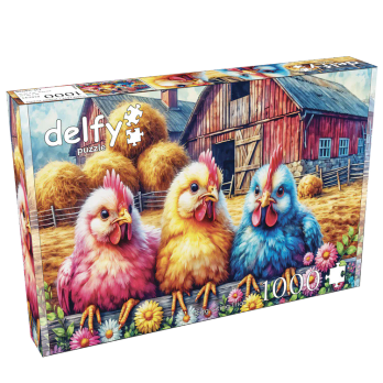 Delfy Egg citing trio palapeli 1000 palaa