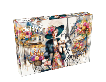 Delfy Eifel Elegance Duo palapeli 1000 palaa