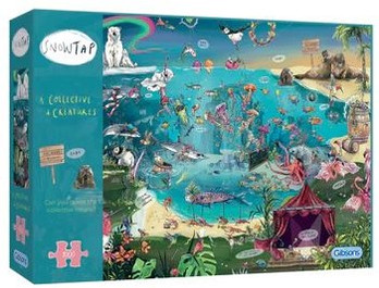 Gibsons A Collective Of Creatures palapeli 1000 palaa