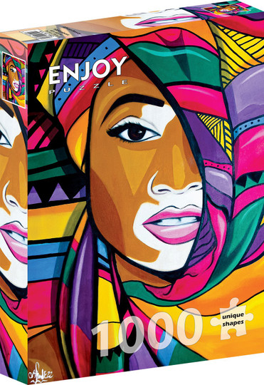 Enjoy African Beauty palapeli 1000 palaa