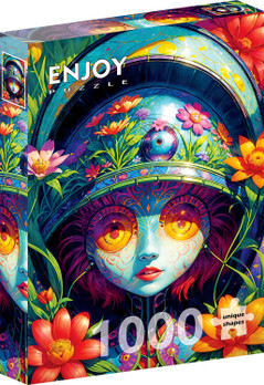 Enjoy Floral Warrior palapeli 1000 palaa