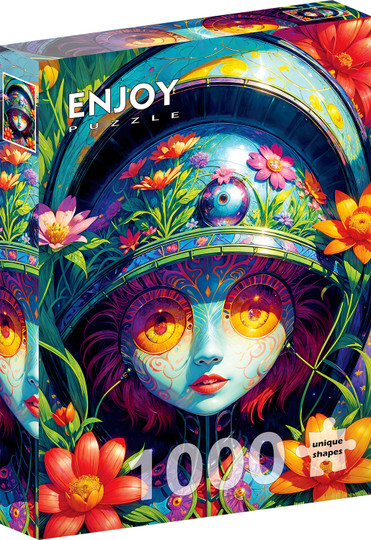 Enjoy Floral Warrior palapeli 1000 palaa