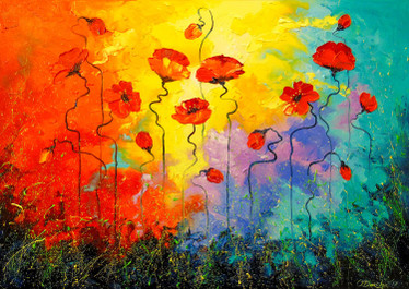 Enjoy Magic Poppies palapeli 1000 palaa