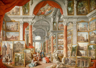 Enjoy Paolo Panini: Views of Modern Rome palapeli 1000 palaa