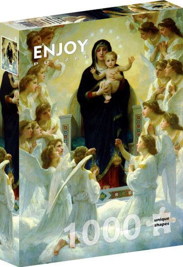 Enjoy William Bouguereau: The Virgin With Angels palapeli 1000 palaa