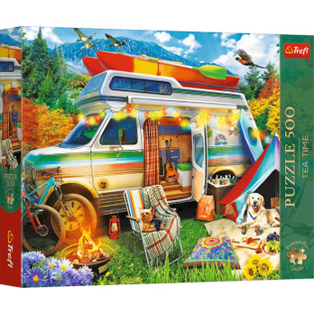Trefl Championship - Tea Time: Camper Van palapeli 500 palaa