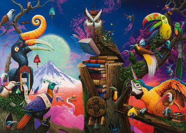 Ravensburger Songs Of Extinct Birds palapeli 1000 palaa