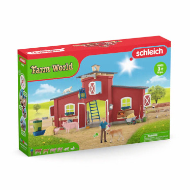 Schleich Farm World Punainen maatalo