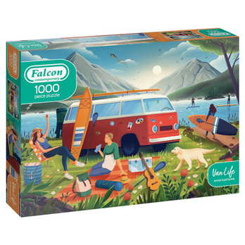 Falcon,Anna Kuptsova, Van Life palapeli 1000 palaa