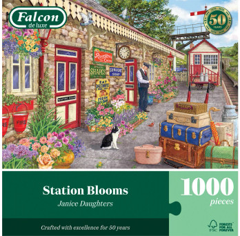 Falcon de luxe,Janice Daughters, Station Blooms palapeli 1000 palaa